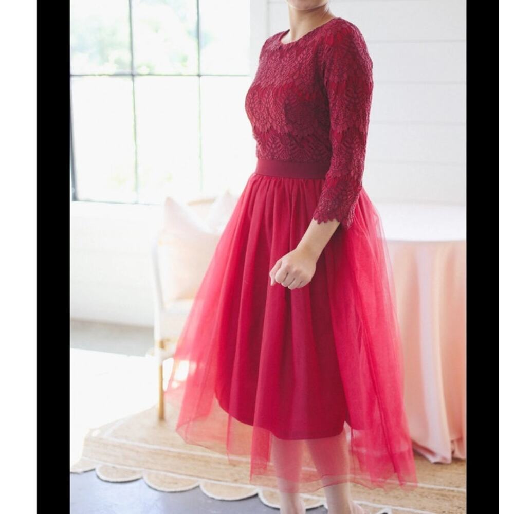 Dainty Jewell's Lace Tulle Dress Whimsical Wishes Dress XL